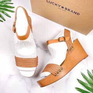 Lucky Brand Zyler Wedge Sandals